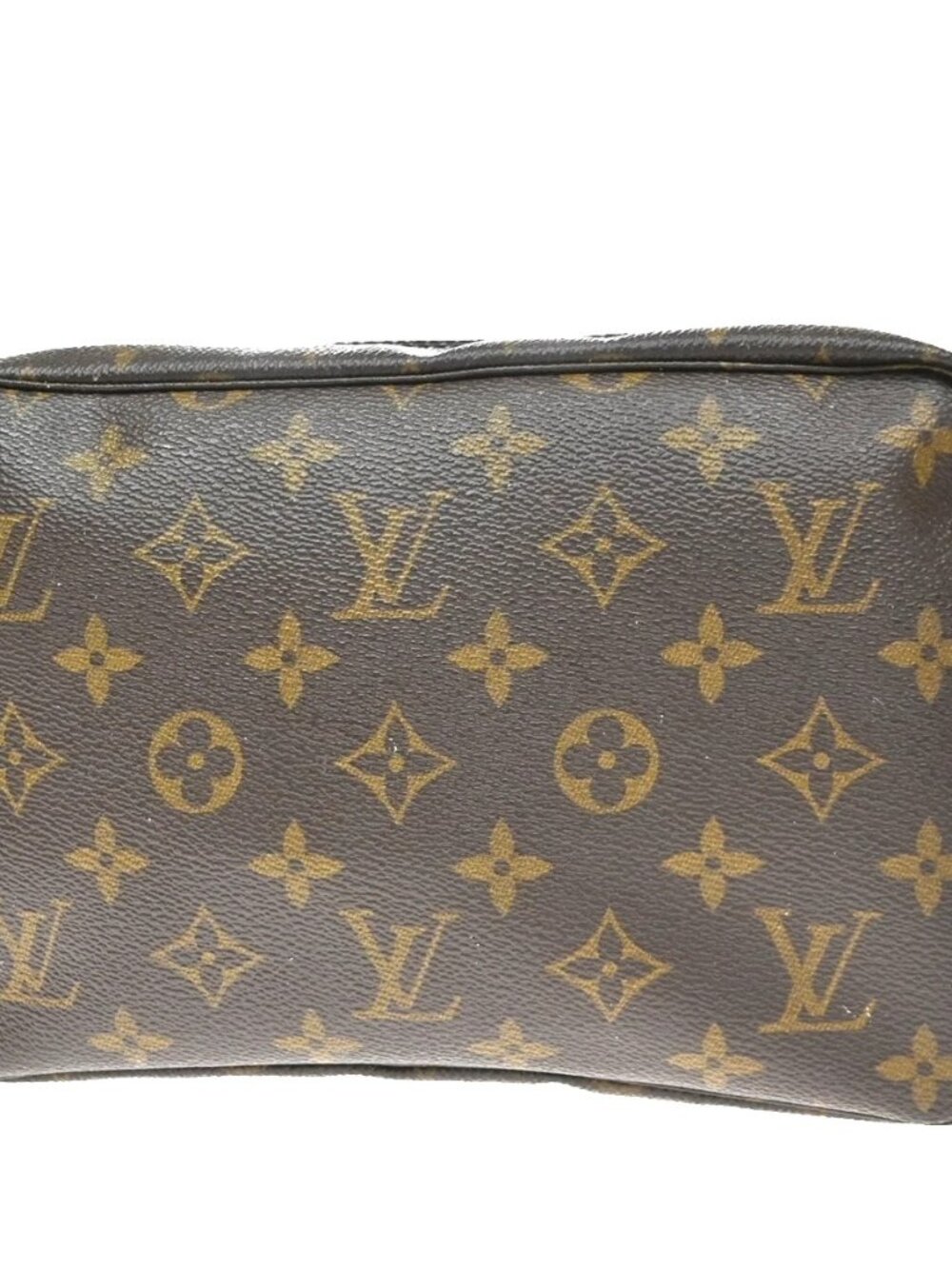 LOUIS VUITTON Trousse Toilette 23 Pouch Hand Bag Monogram Brown M47524 60YJ339